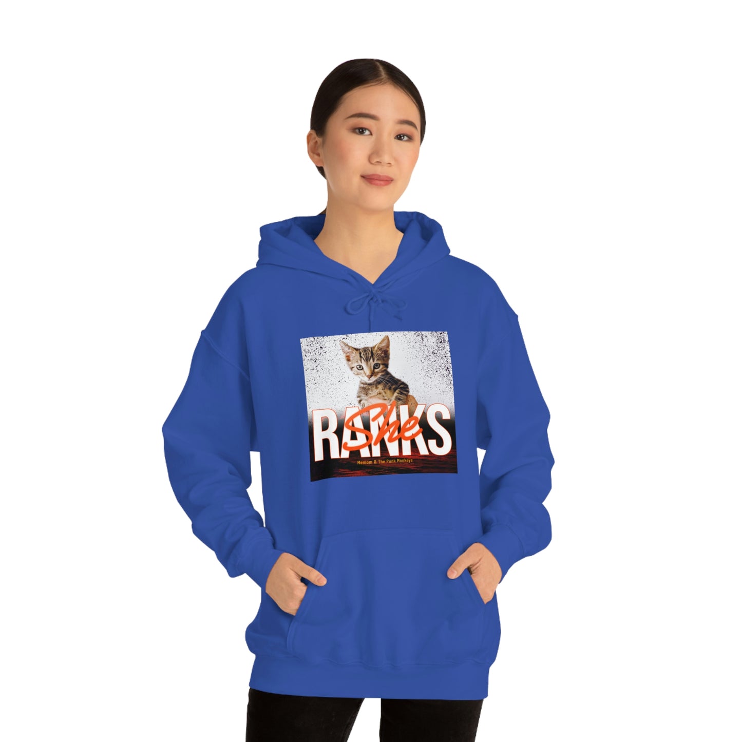 She Ranks Unisex Heavy Blend™ Hooded Sweatshirt