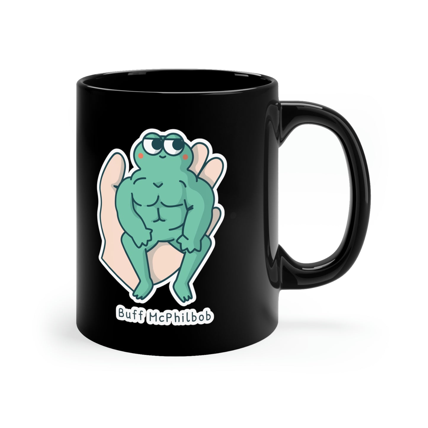 Buff McPhilbob 11oz Black Mug