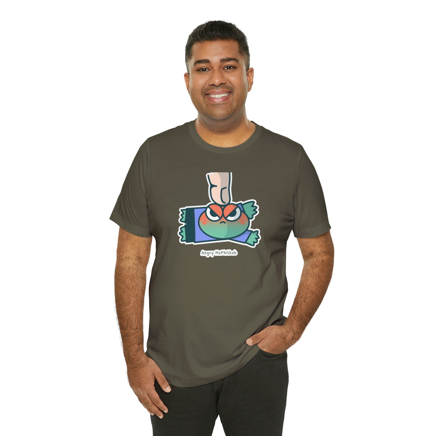 Angry McPhilbob Unisex Jersey Short Sleeve Tee