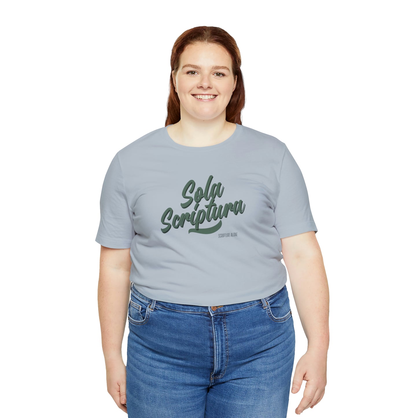 Sola Scriptura Unisex Jersey Short Sleeve Tee