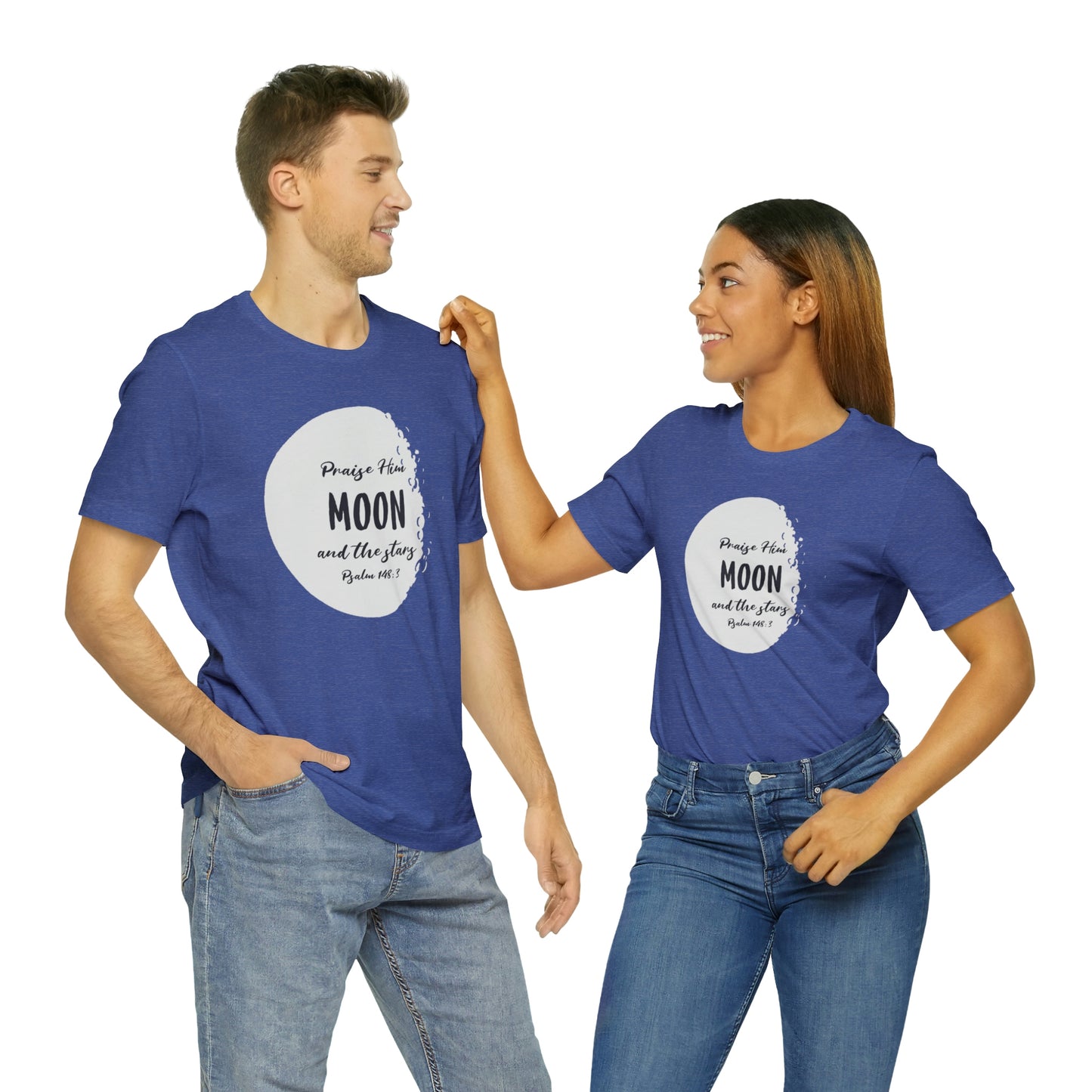 The Moon Unisex Jersey Short Sleeve Tee