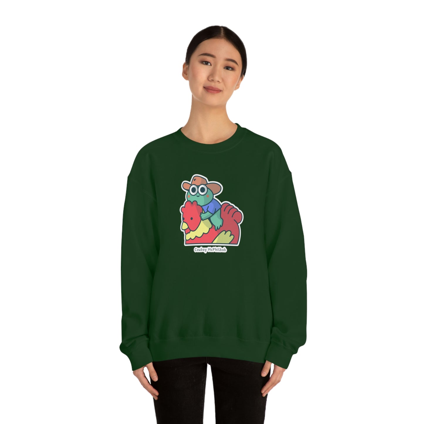 Cowboy McPhilbob Unisex Heavy Blend™ Crewneck Sweatshirt