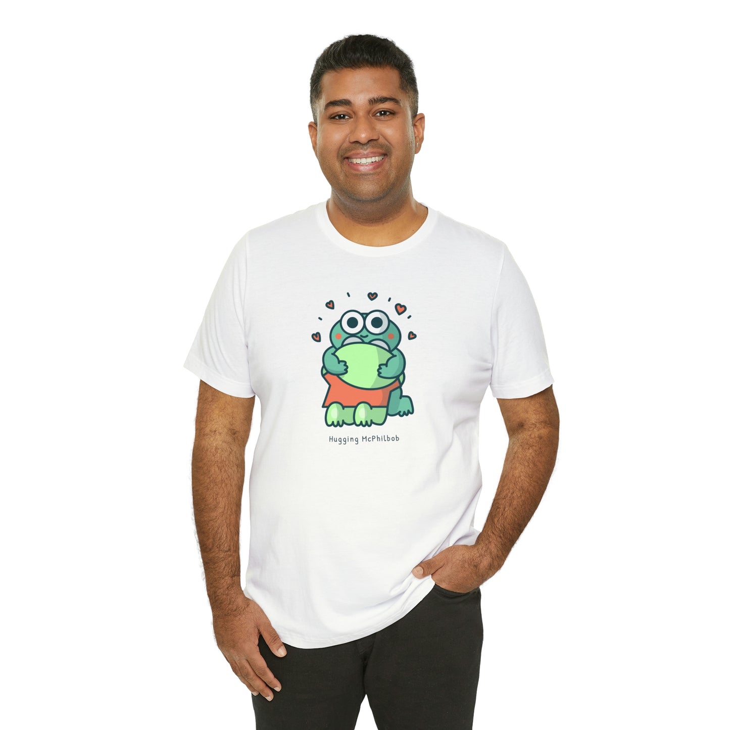 Hugging McPhilbob Unisex Jersey Short Sleeve Tee