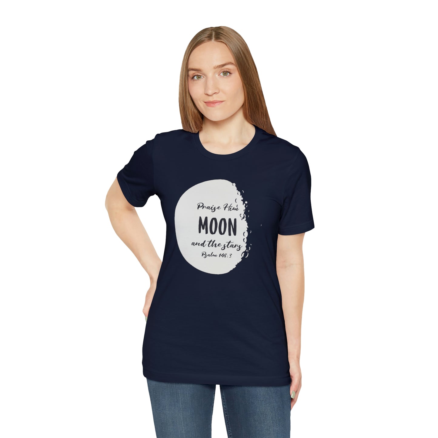 The Moon Unisex Jersey Short Sleeve Tee