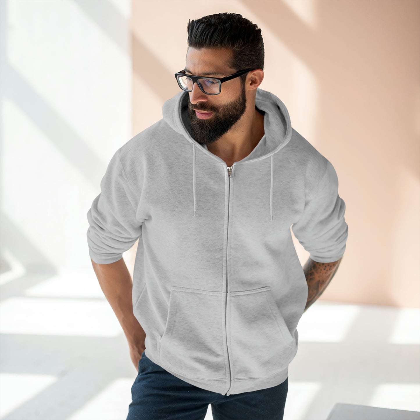 Memom & The Punk Monkeys Unisex Premium Full Zip Hoodie