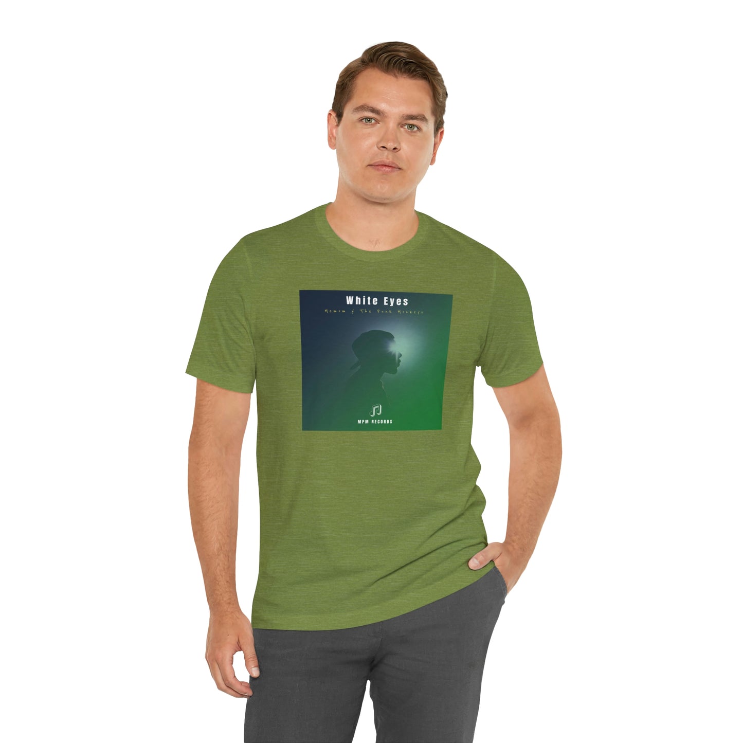 White Eyes Unisex Jersey Short Sleeve Tee