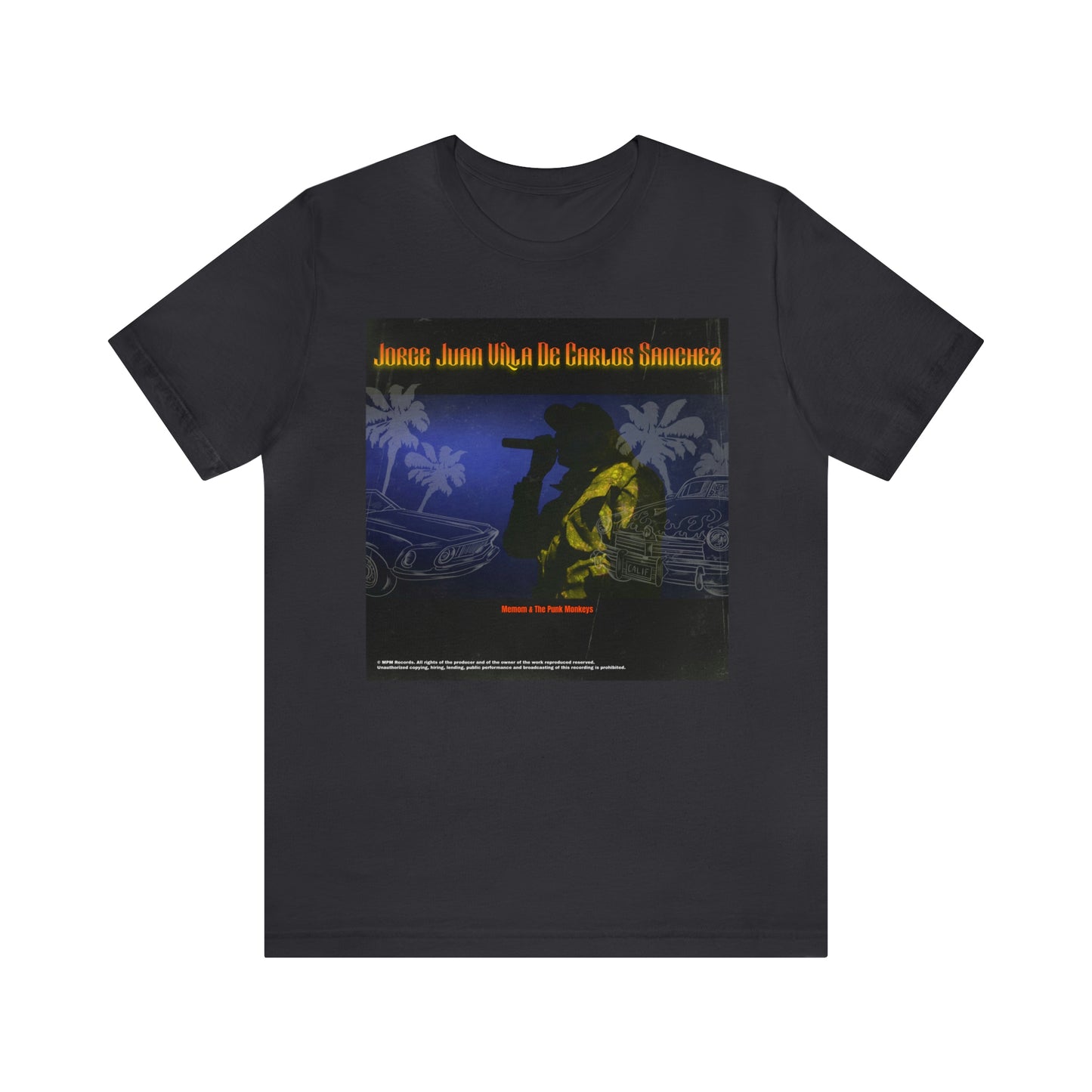Jorge Juan Villa De Carlos Sanchez Unisex Jersey Short Sleeve Tee