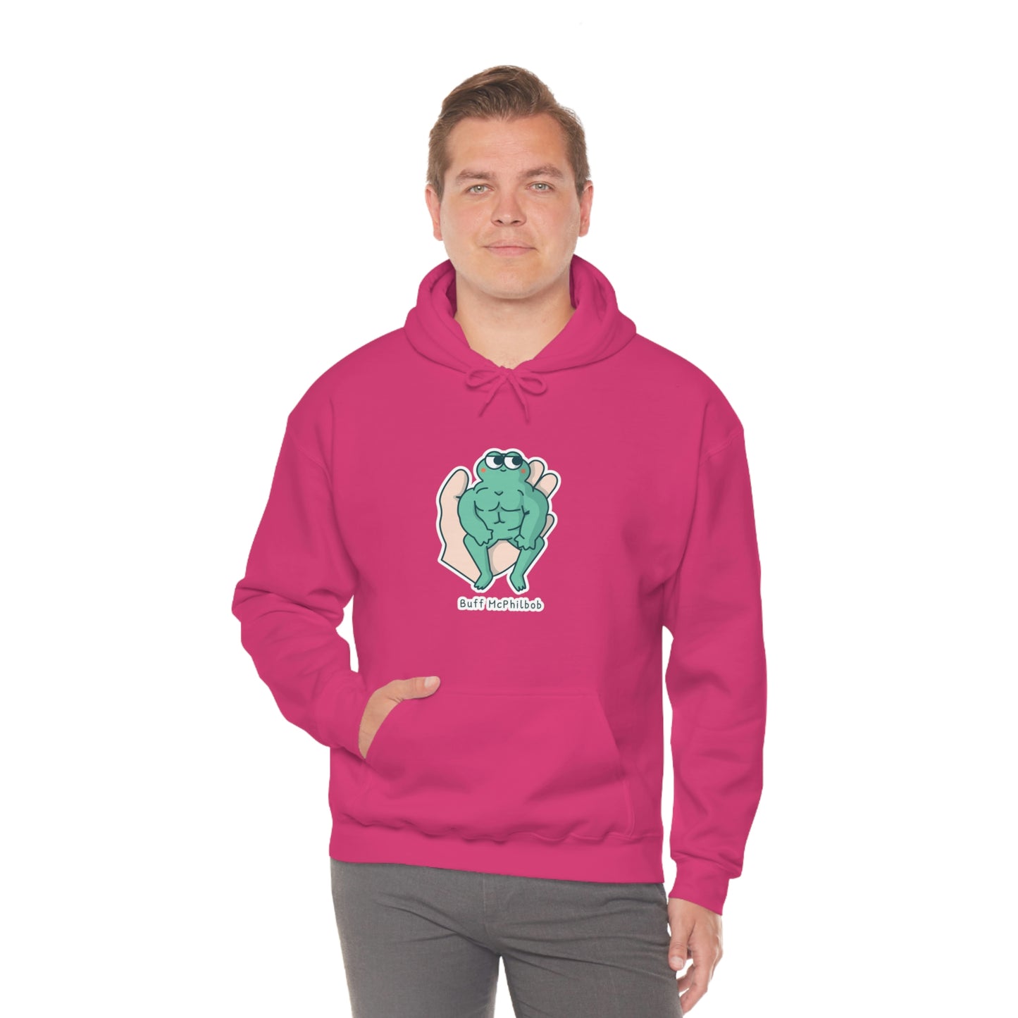 Buff McPhilbob Unisex Heavy Blend™ Hooded Sweatshirt