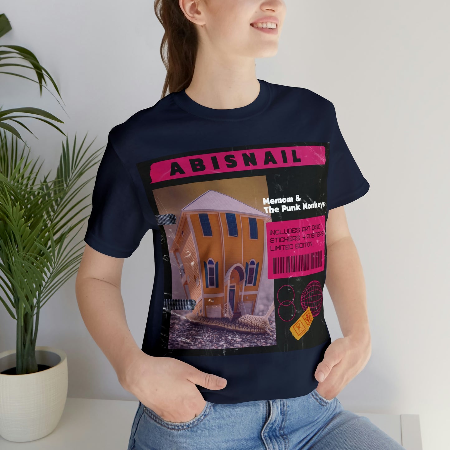 Abisnail Unisex Jersey Short Sleeve Tee
