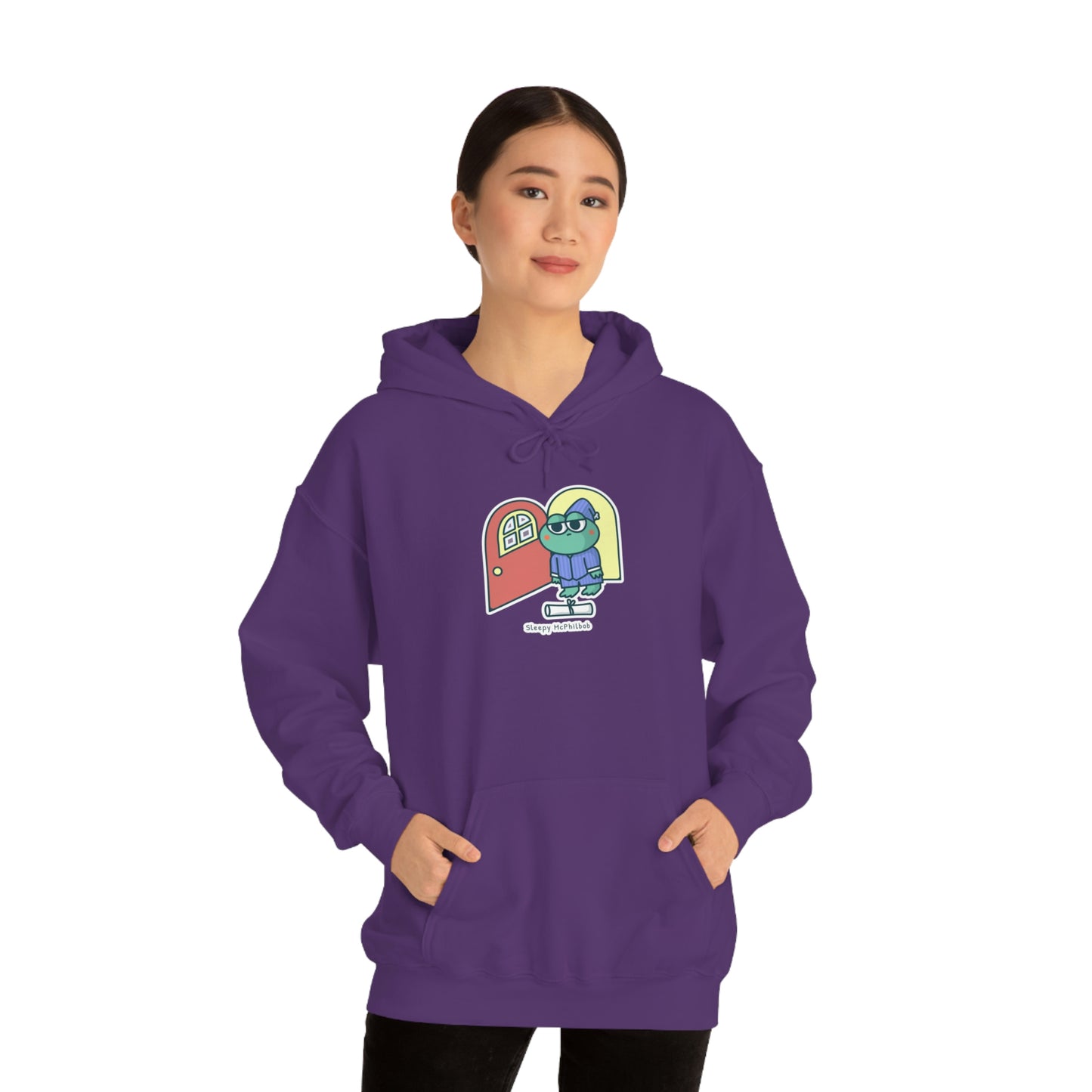 Sleepy McPhilbob Unisex Heavy Blend™ Hooded Sweatshirt