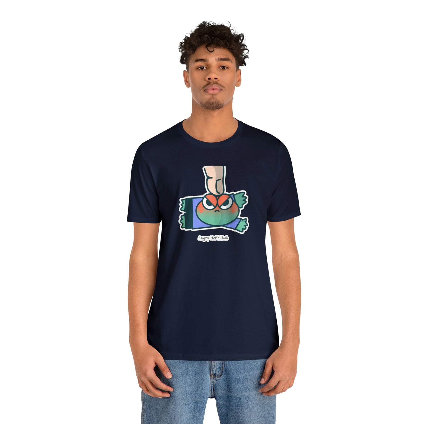 Angry McPhilbob Unisex Jersey Short Sleeve Tee