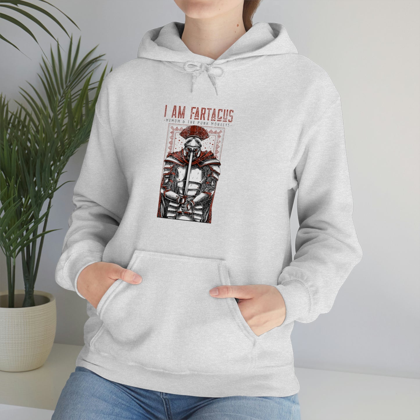 I AM FARTACUS Unisex Heavy Blend™ Hooded Sweatshirt