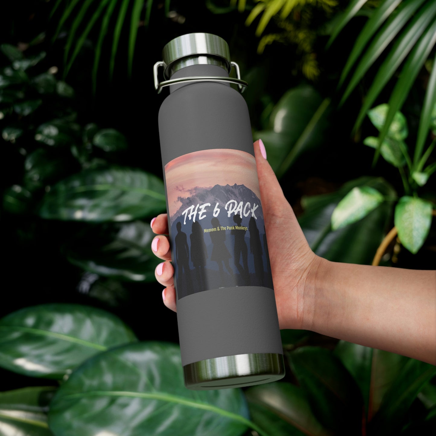 The 6 Pack Copper Vacuum Insulated Bottle, 22oz