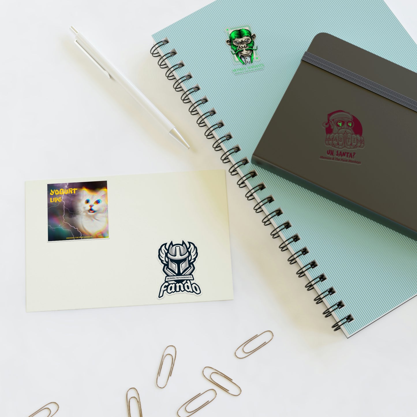 Memom & The Punk Monkeys Sticker Sheets Vol. 5