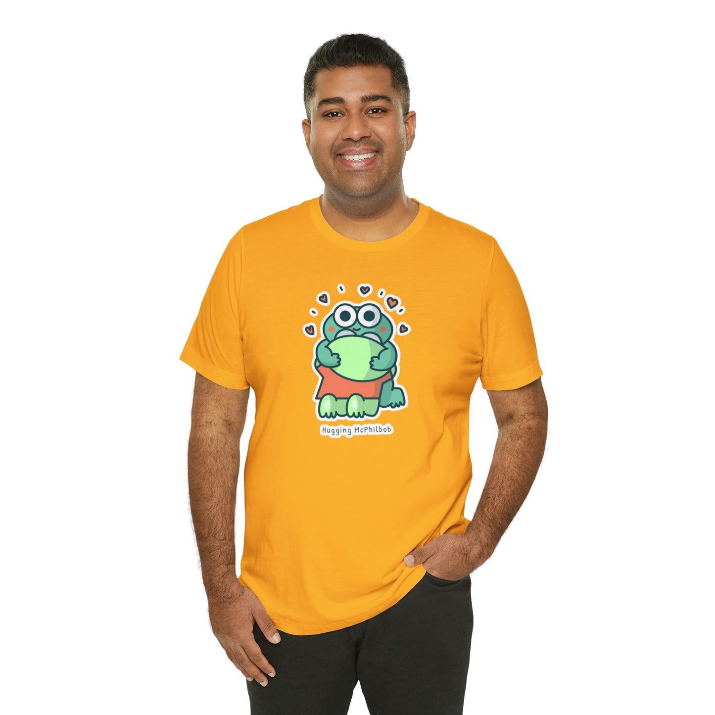 Hugging McPhilbob Unisex Jersey Short Sleeve Tee