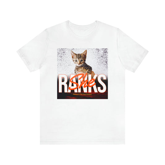 She Ranks Unisex Jersey Short Sleeve Tee