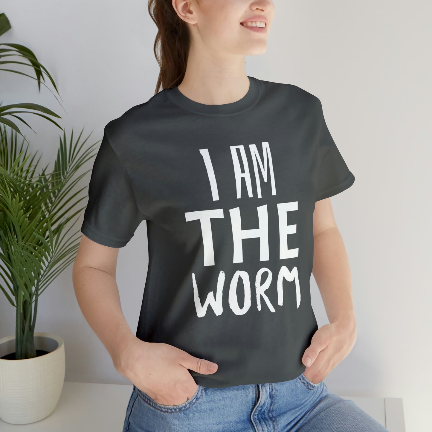 I Am The Worm Unisex Jersey Short Sleeve Tee