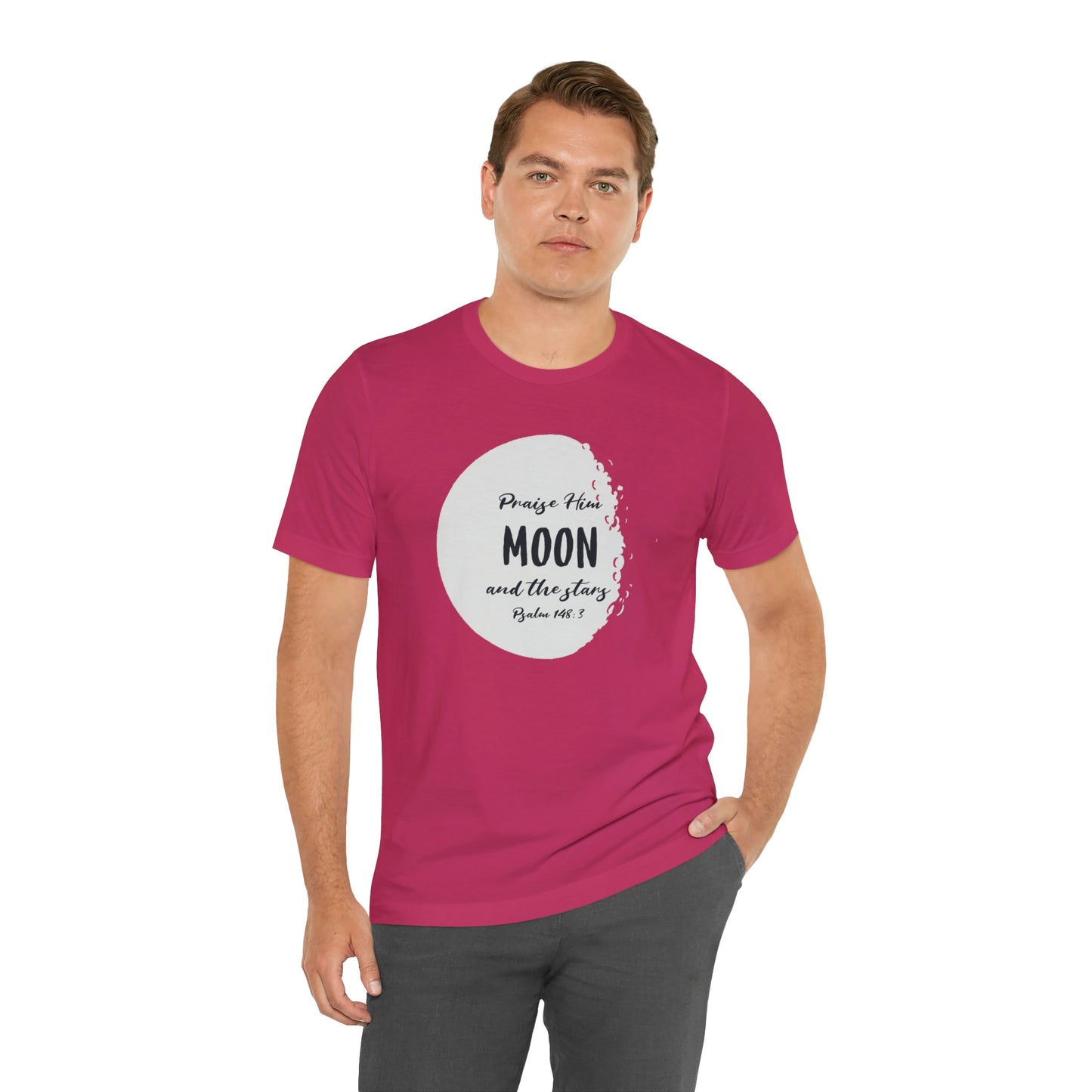 The Moon Unisex Jersey Short Sleeve Tee