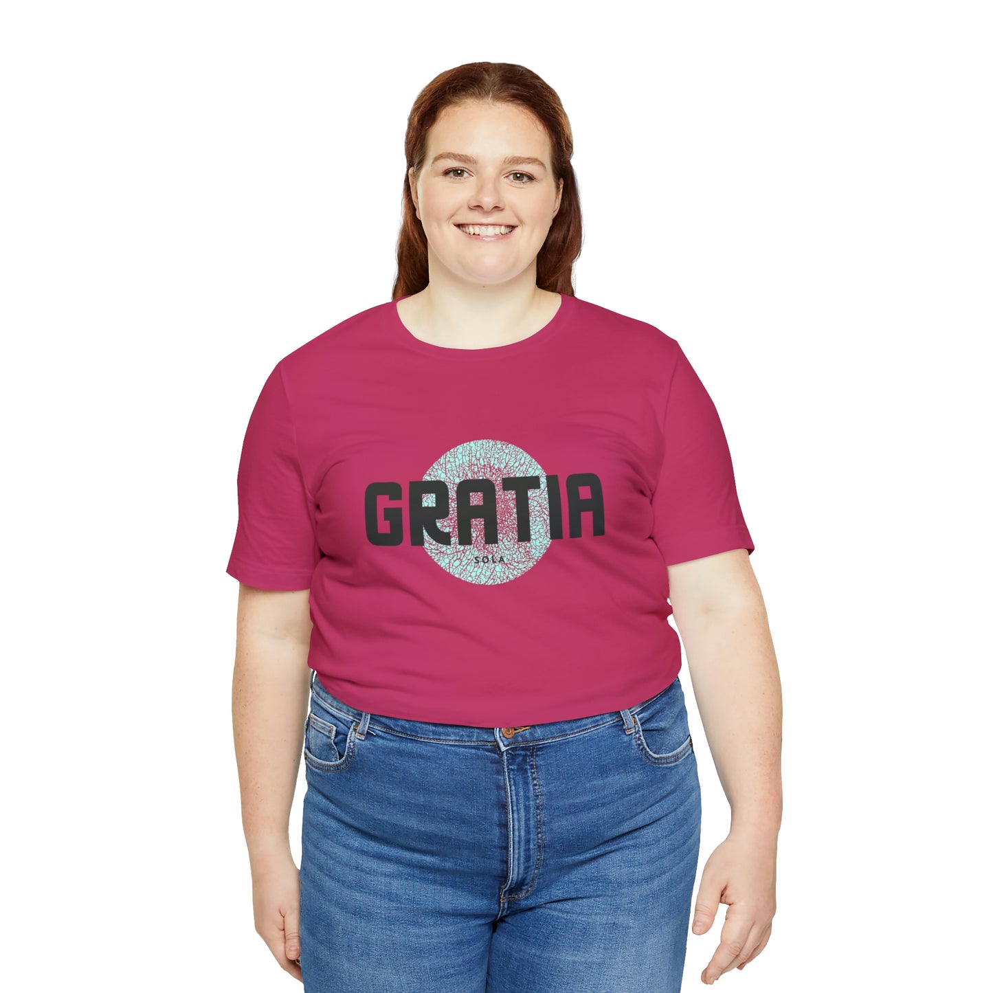 Sola Gratia Unisex Jersey Short Sleeve Tee