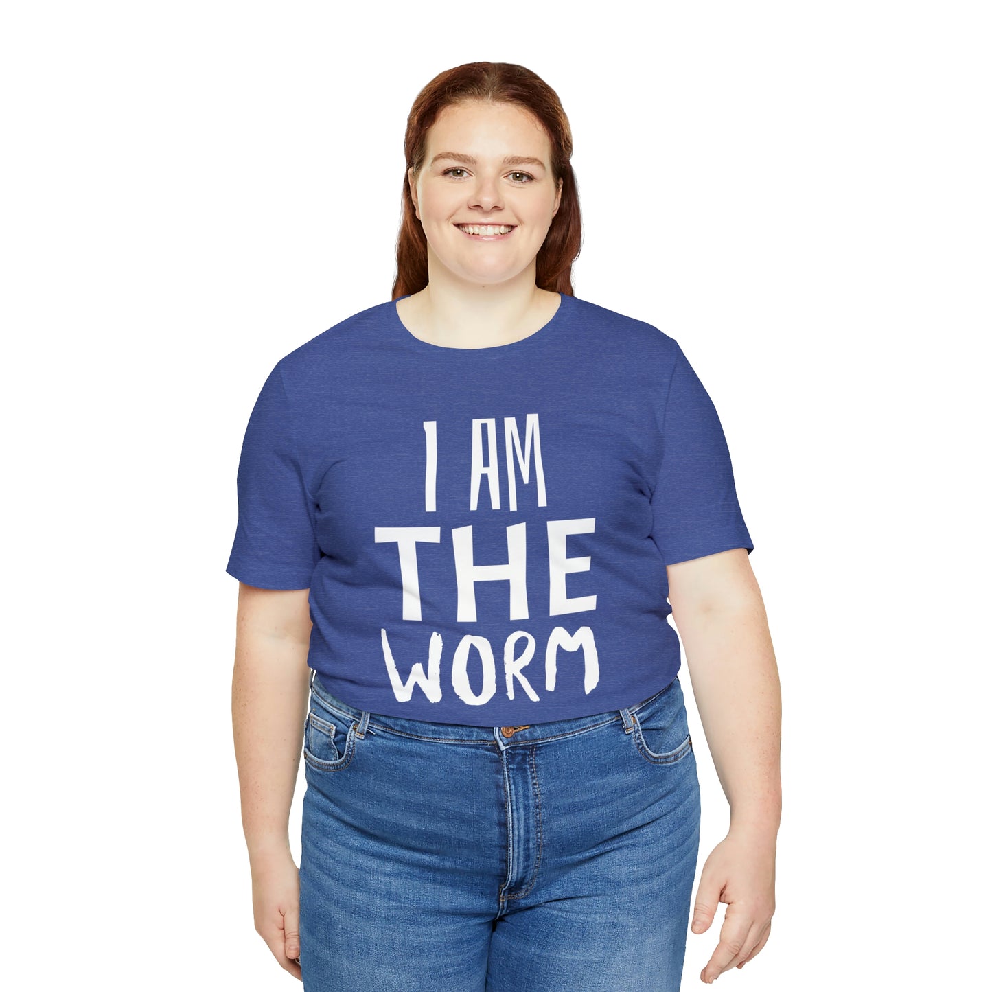 I Am The Worm Unisex Jersey Short Sleeve Tee