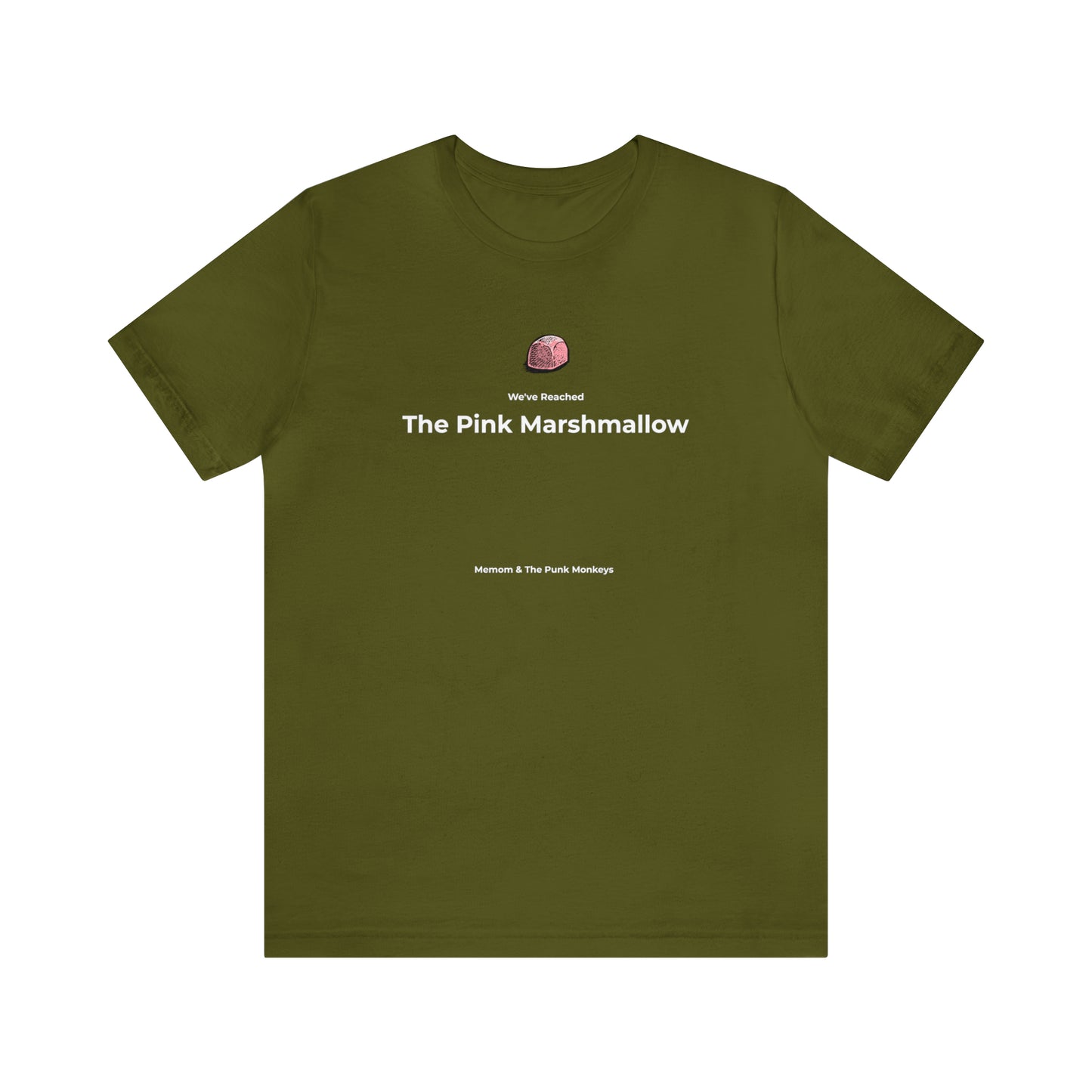 We've Reached the Pink Marshmallow Unisex Jersey Short Sleeve Tee