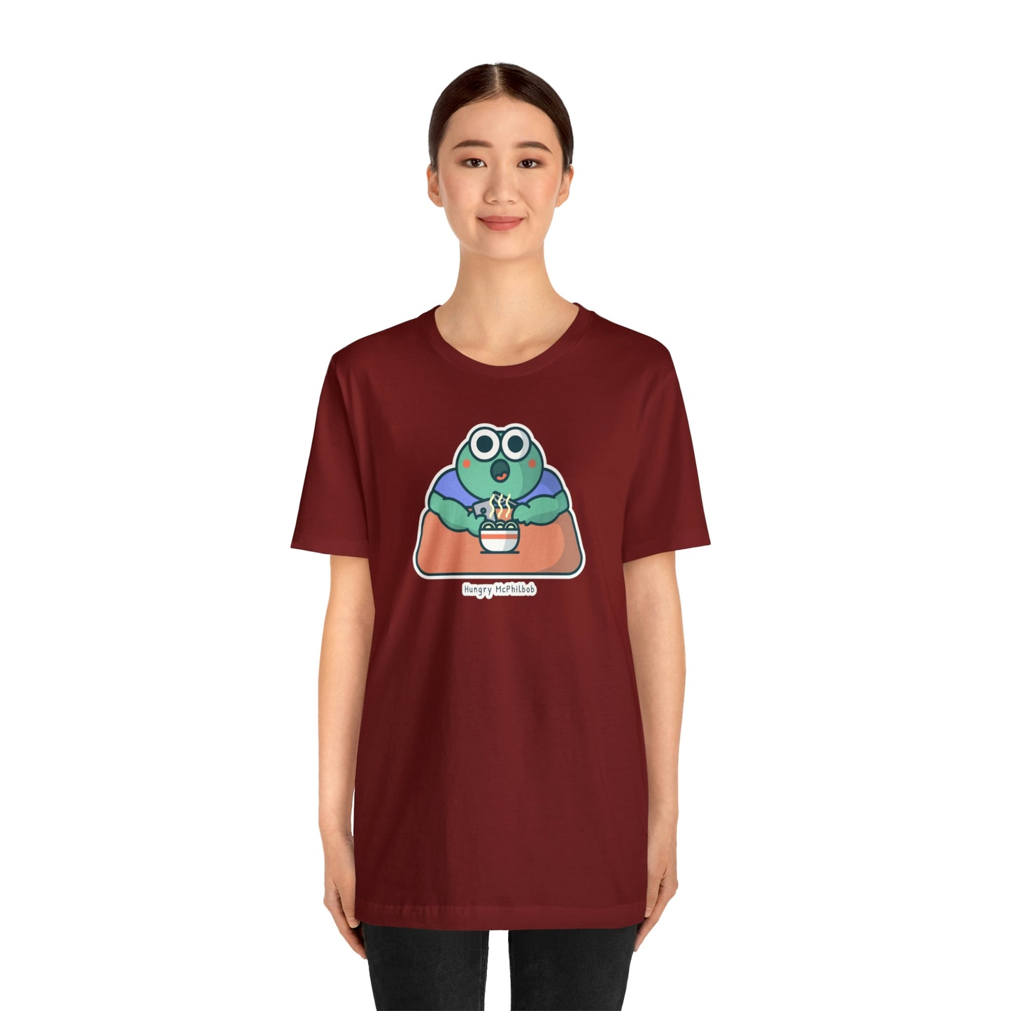 Hungry McPhilbob Unisex Jersey Short Sleeve Tee