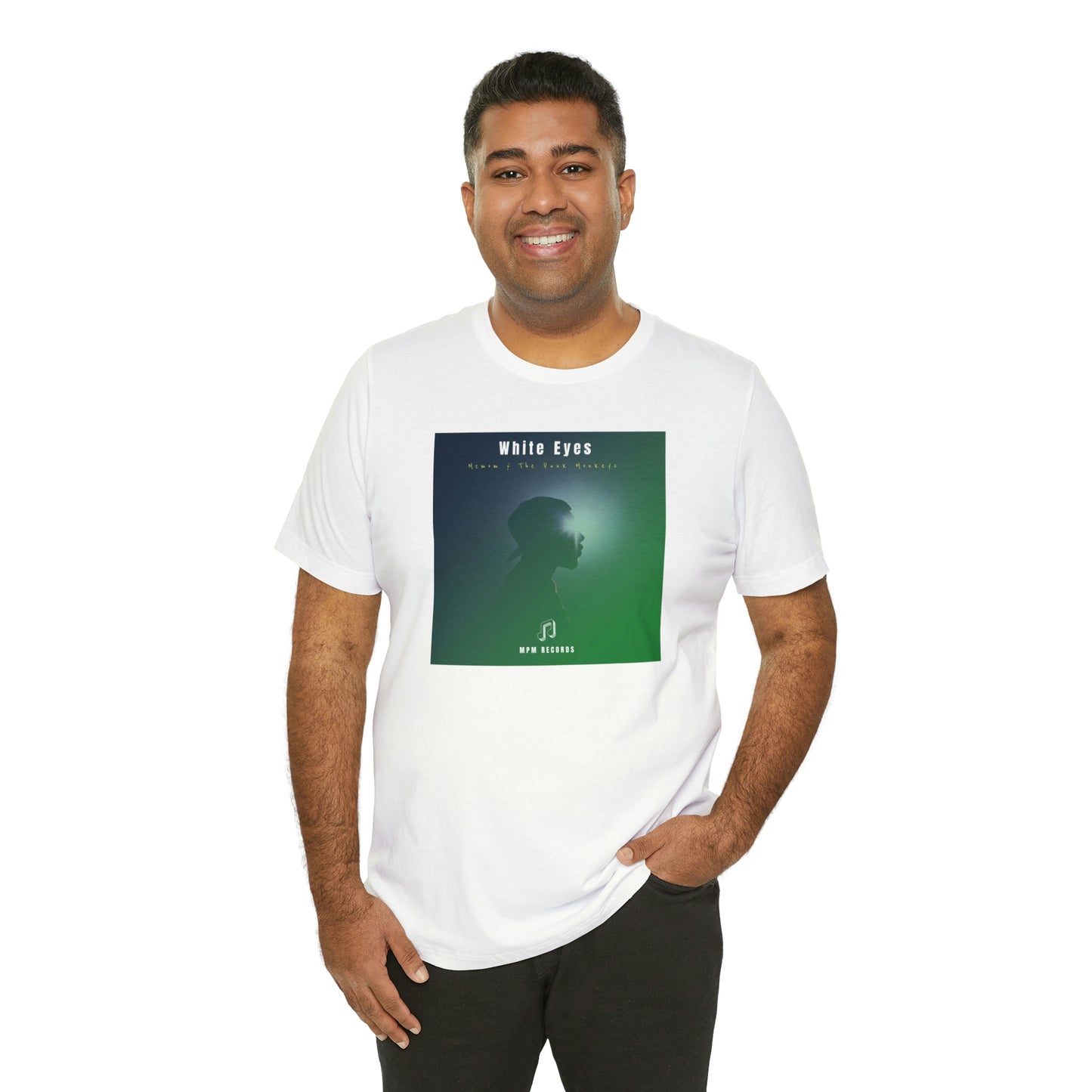 White Eyes Unisex Jersey Short Sleeve Tee