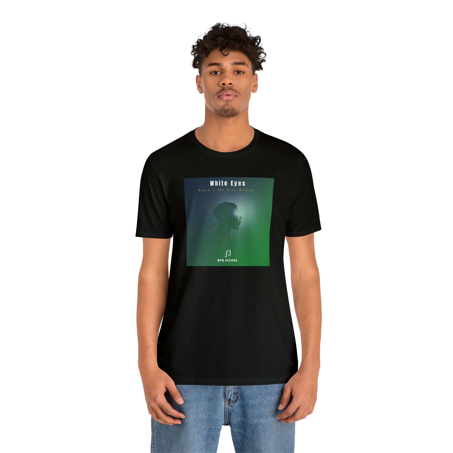 White Eyes Unisex Jersey Short Sleeve Tee