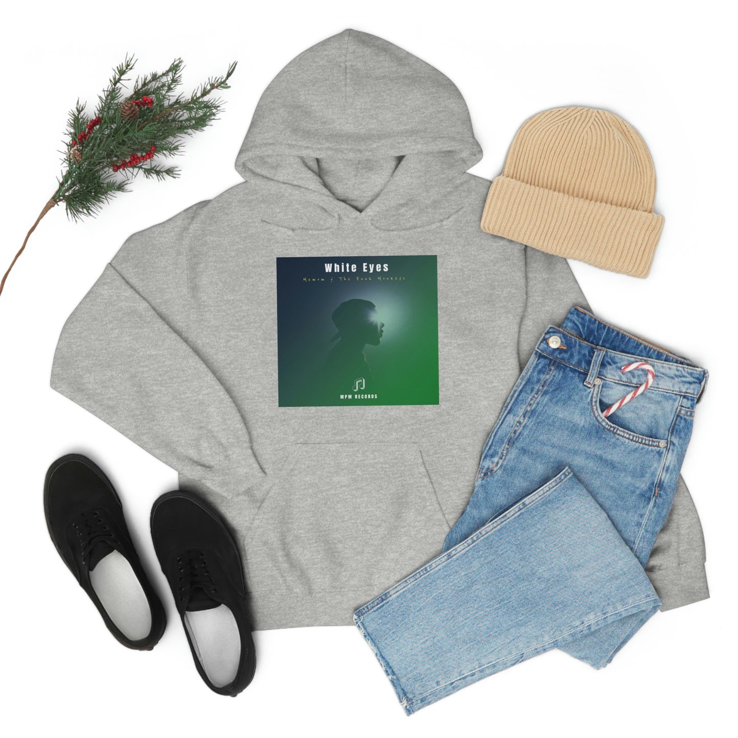 White Eyes Unisex Heavy Blend™ Hooded Sweatshirt