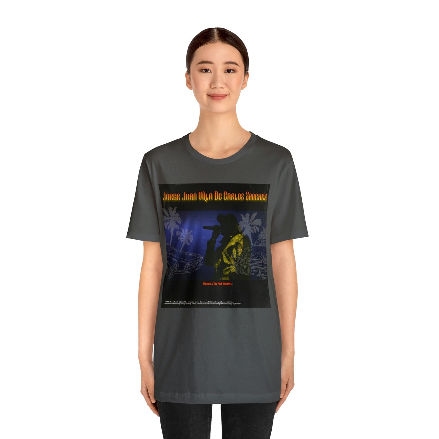 Jorge Juan Villa De Carlos Sanchez Unisex Jersey Short Sleeve Tee
