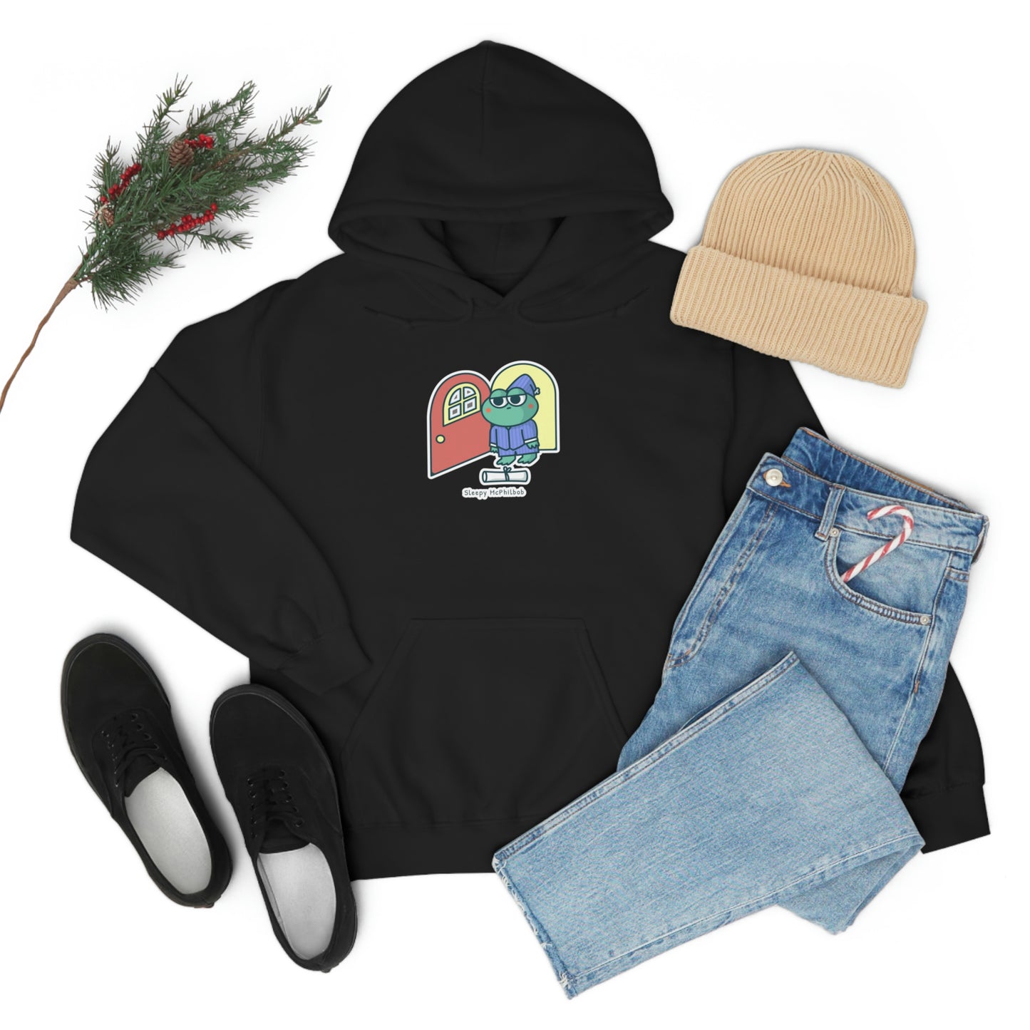 Sleepy McPhilbob Unisex Heavy Blend™ Hooded Sweatshirt
