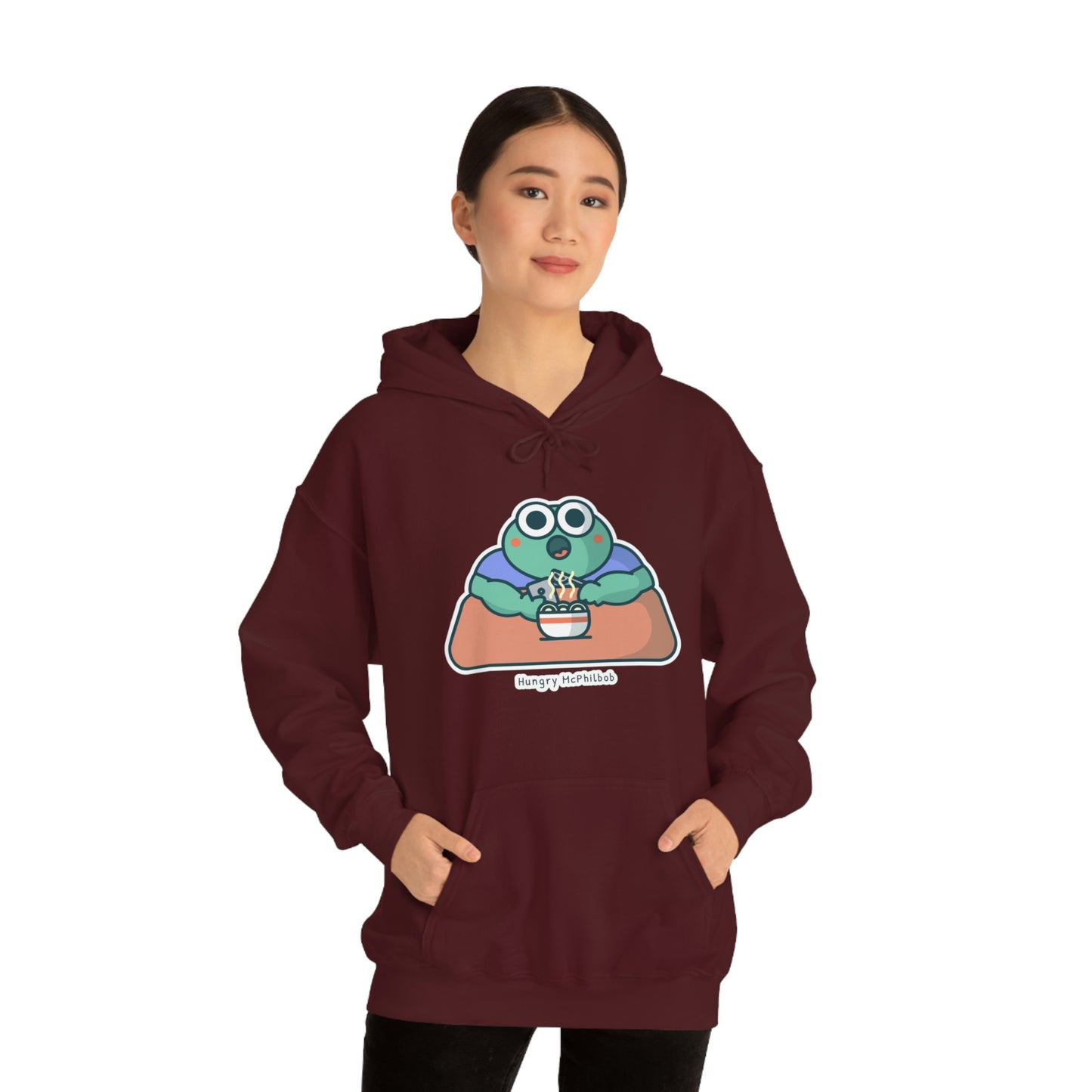 Hungry McPhilbob Unisex Heavy Blend™ Hooded Sweatshirt