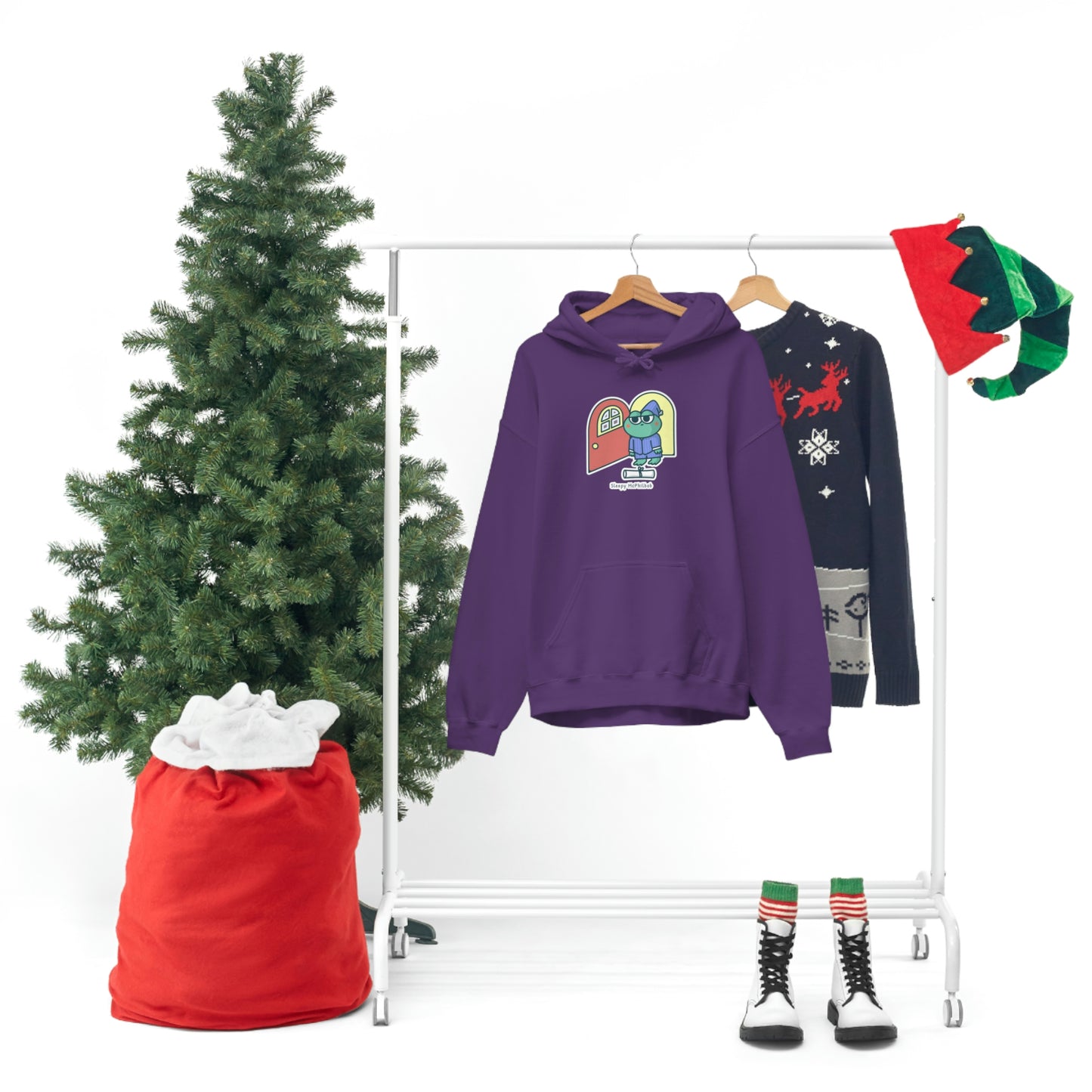 Sleepy McPhilbob Unisex Heavy Blend™ Hooded Sweatshirt