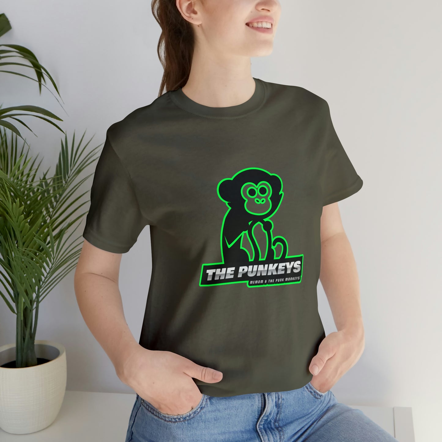 The Punkeys Unisex Jersey Short Sleeve Tee