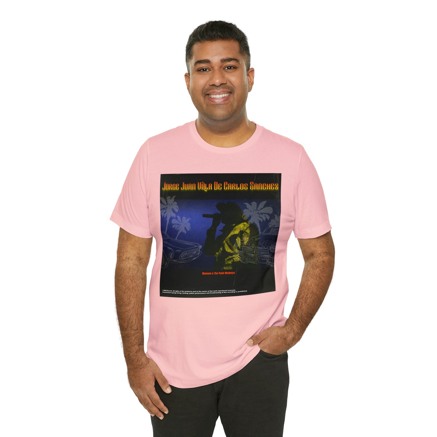 Jorge Juan Villa De Carlos Sanchez Unisex Jersey Short Sleeve Tee