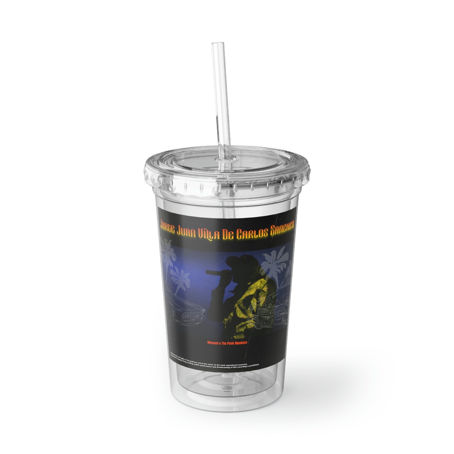 Jorge Juan Villa De Carlos Sanchez Suave Acrylic Cup