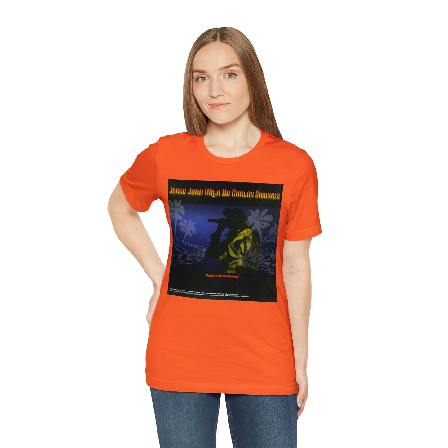 Jorge Juan Villa De Carlos Sanchez Unisex Jersey Short Sleeve Tee