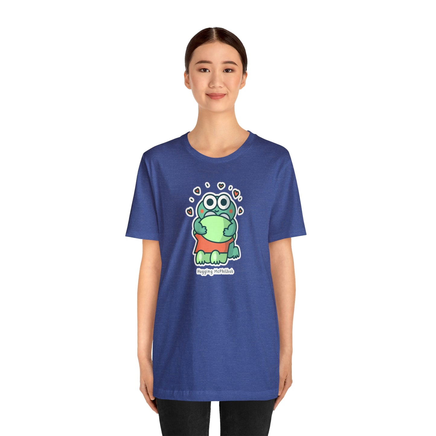 Hugging McPhilbob Unisex Jersey Short Sleeve Tee