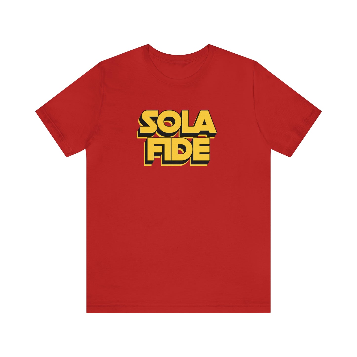Sola Fide SW Unisex Jersey Short Sleeve Tee