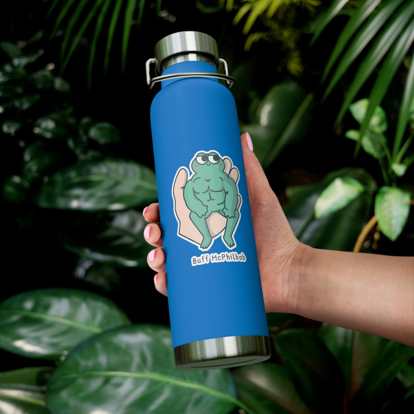 Buff McPhilbob Copper Vacuum Insulated Bottle, 22oz