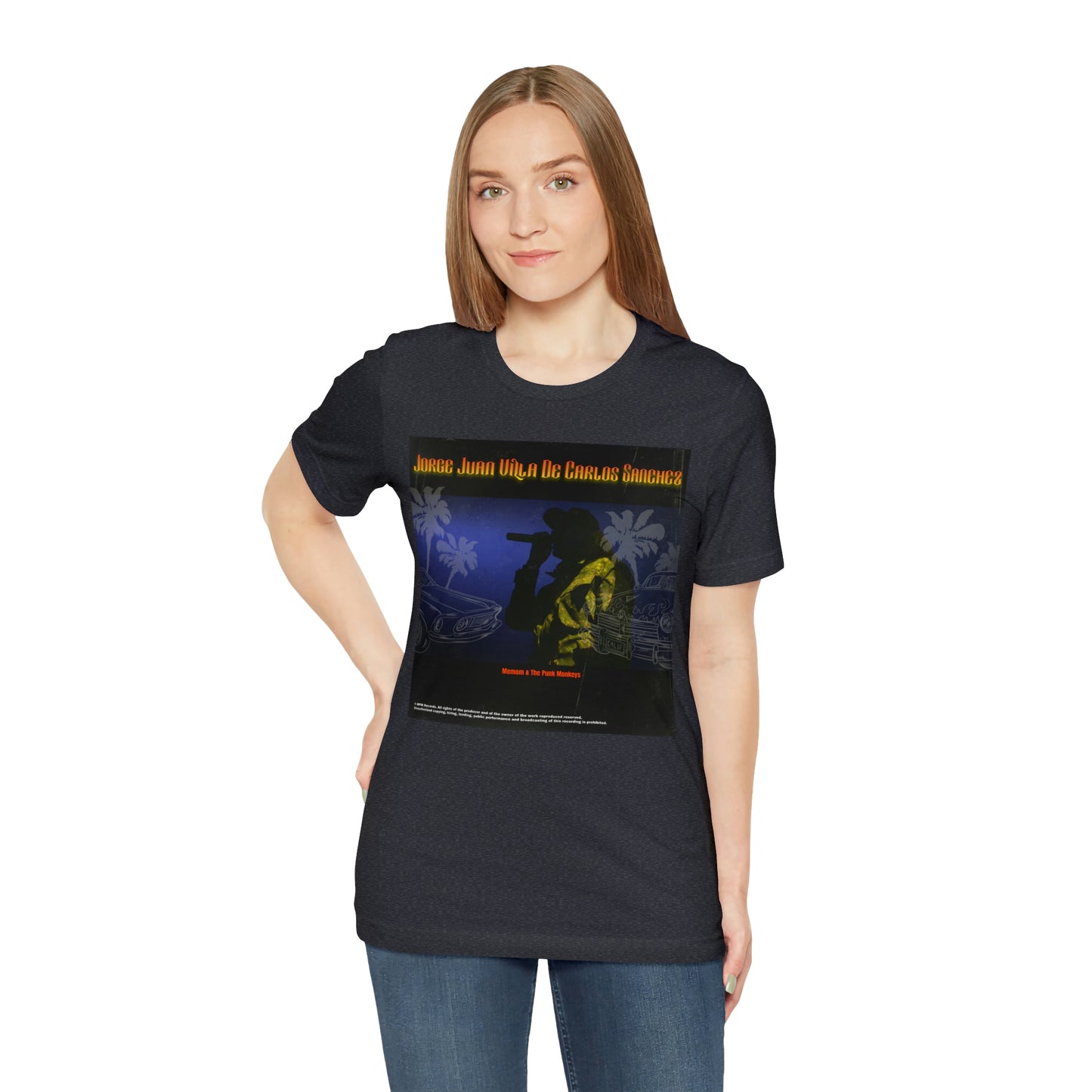 Jorge Juan Villa De Carlos Sanchez Unisex Jersey Short Sleeve Tee