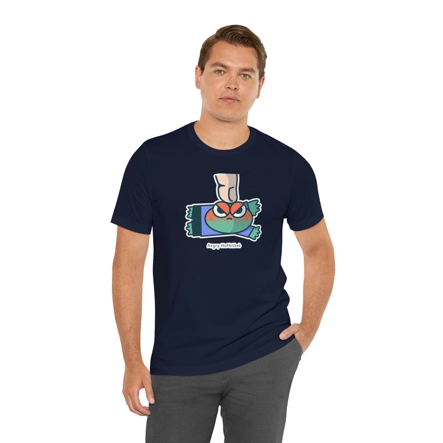 Angry McPhilbob Unisex Jersey Short Sleeve Tee