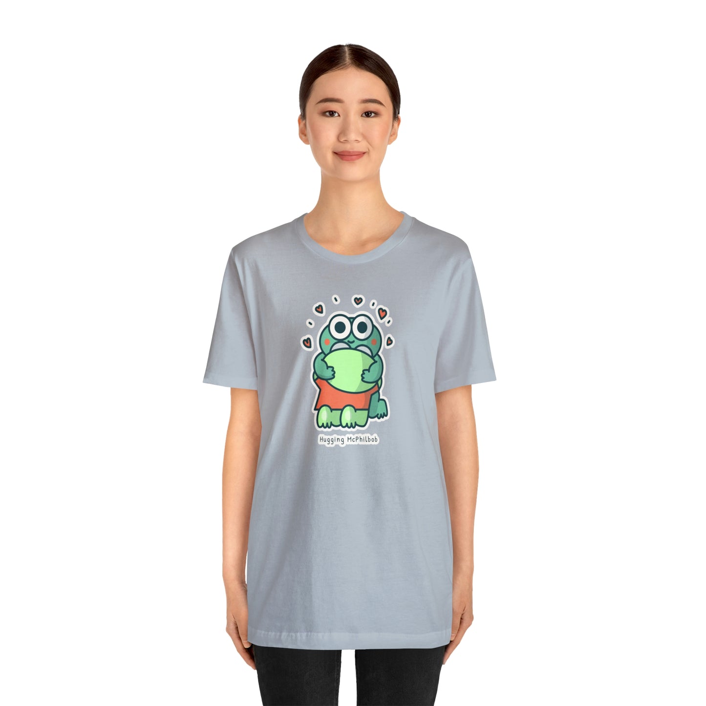 Hugging McPhilbob Unisex Jersey Short Sleeve Tee
