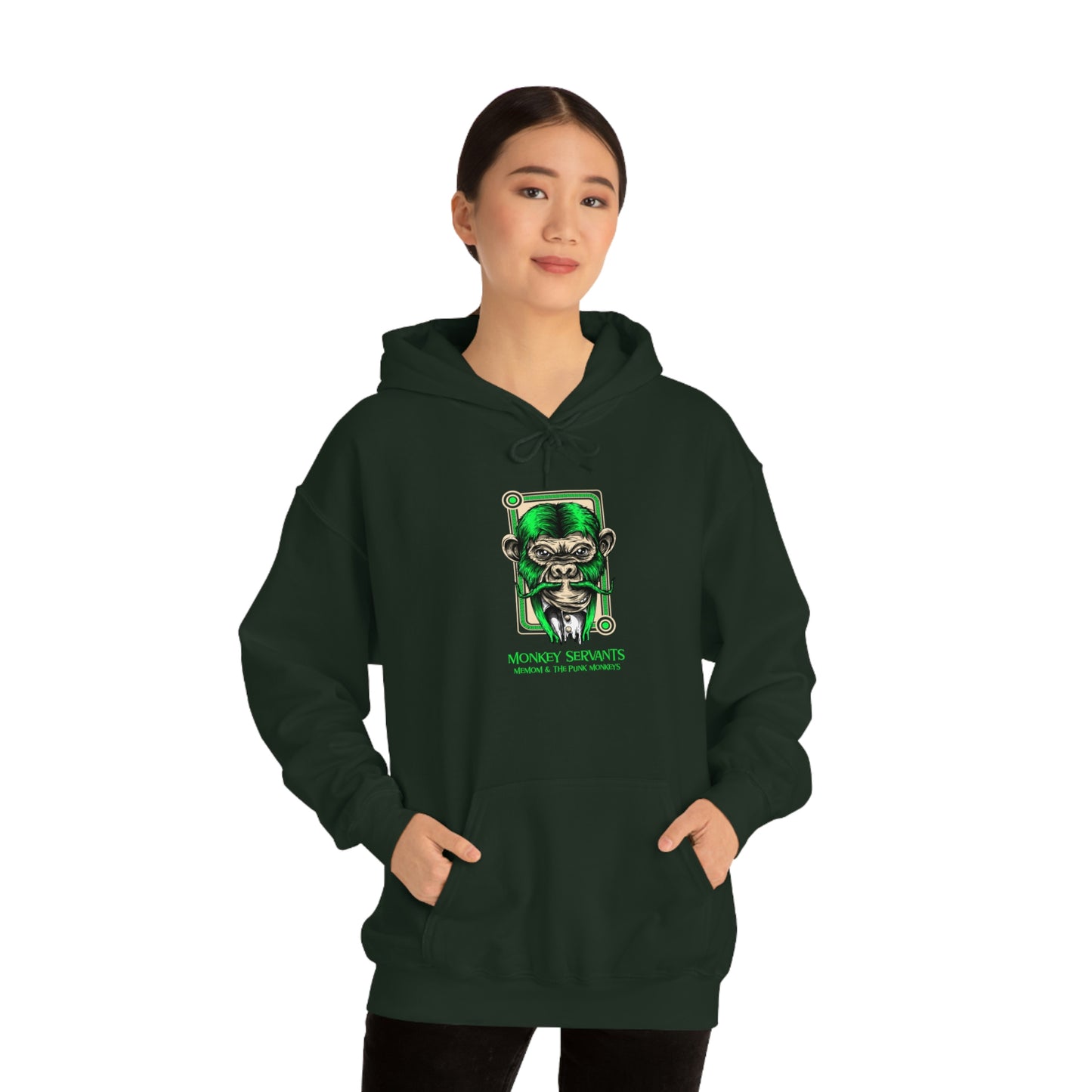 Monkey Servants Unisex Heavy Blend™ Hooded Sweatshirt
