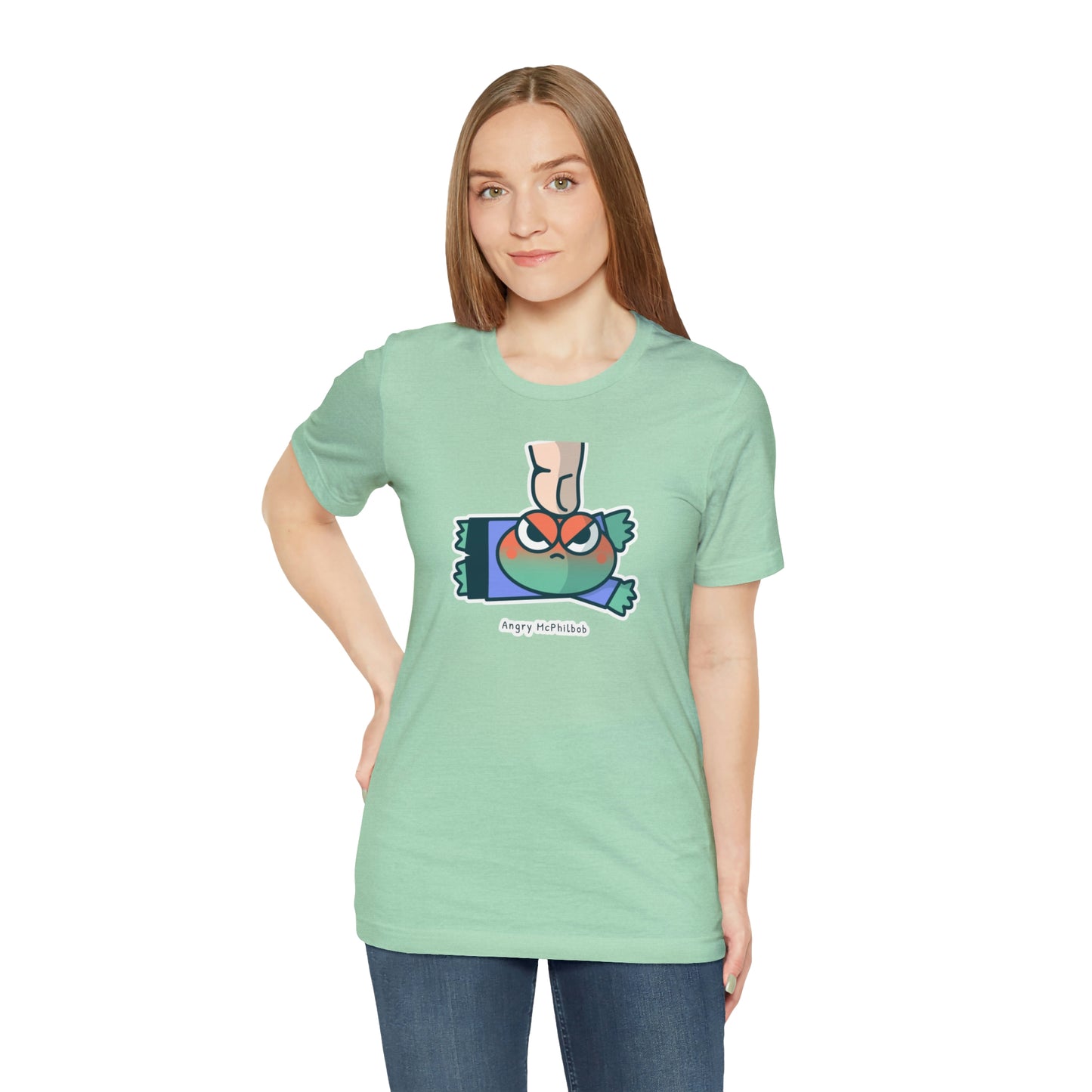 Angry McPhilbob Unisex Jersey Short Sleeve Tee