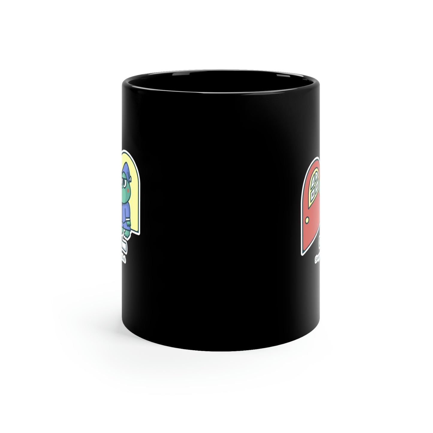 Sleepy McPhilbob 11oz Black Mug