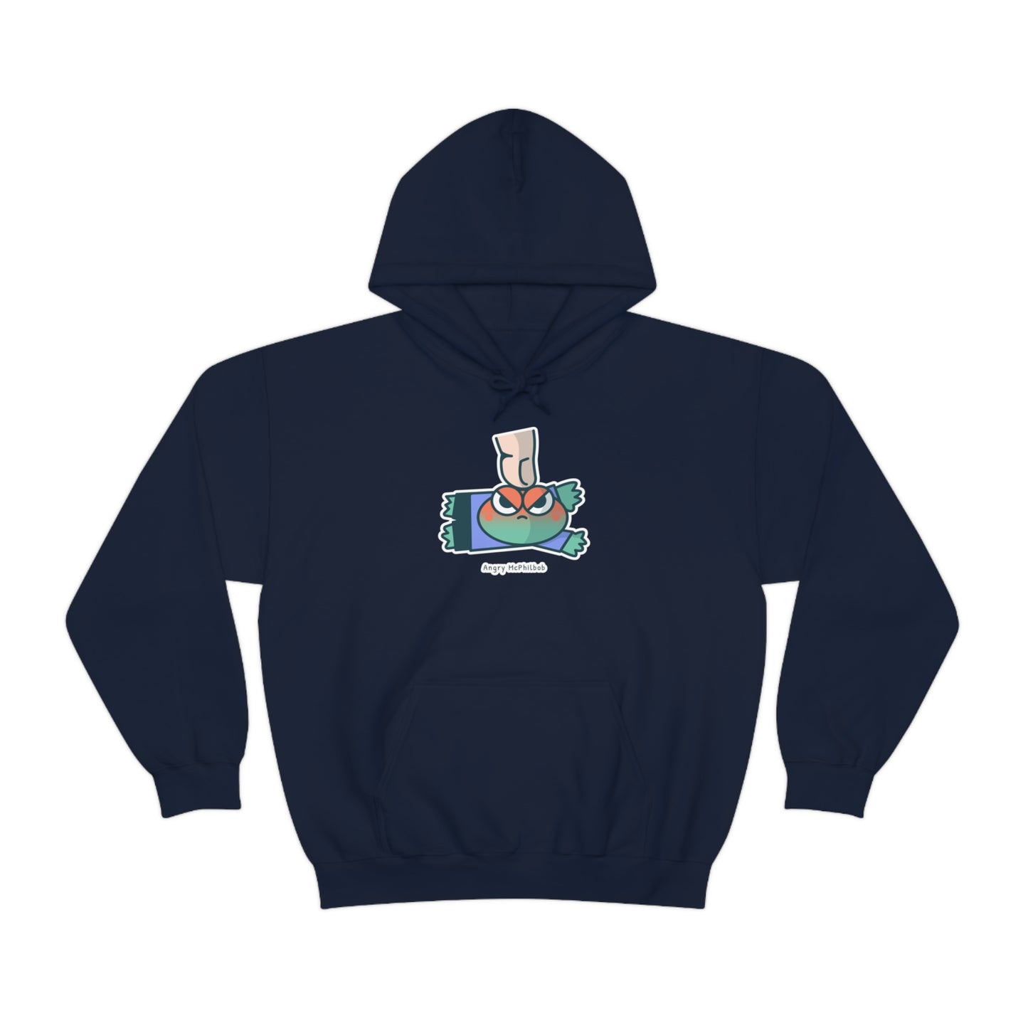 Angry McPhilbob Unisex Heavy Blend™ Hooded Sweatshirt