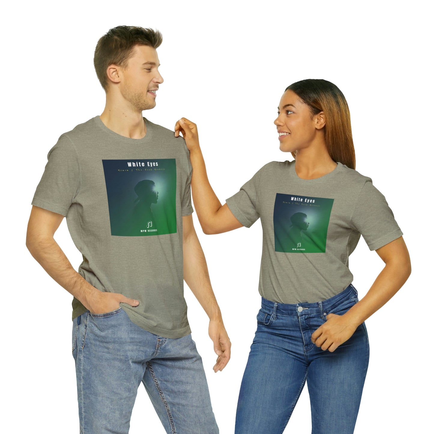 White Eyes Unisex Jersey Short Sleeve Tee