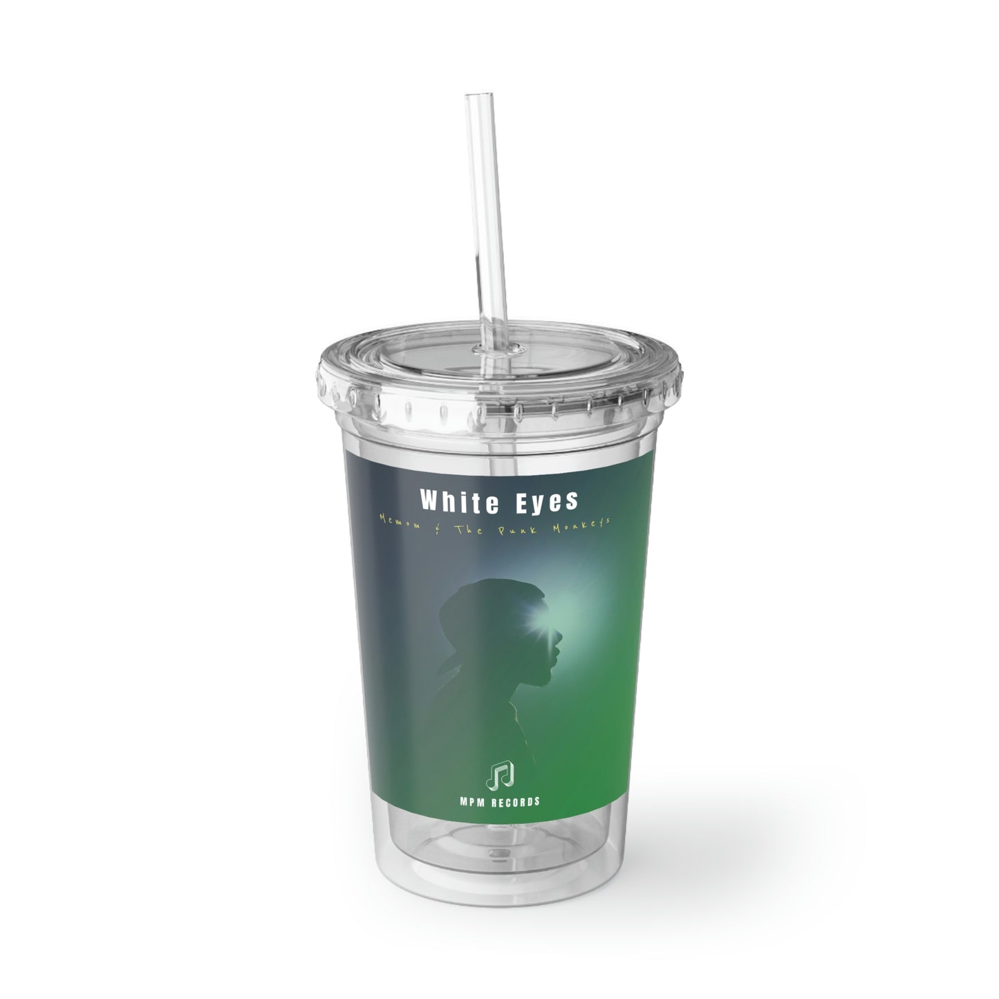 White Eyes Suave Acrylic Cup
