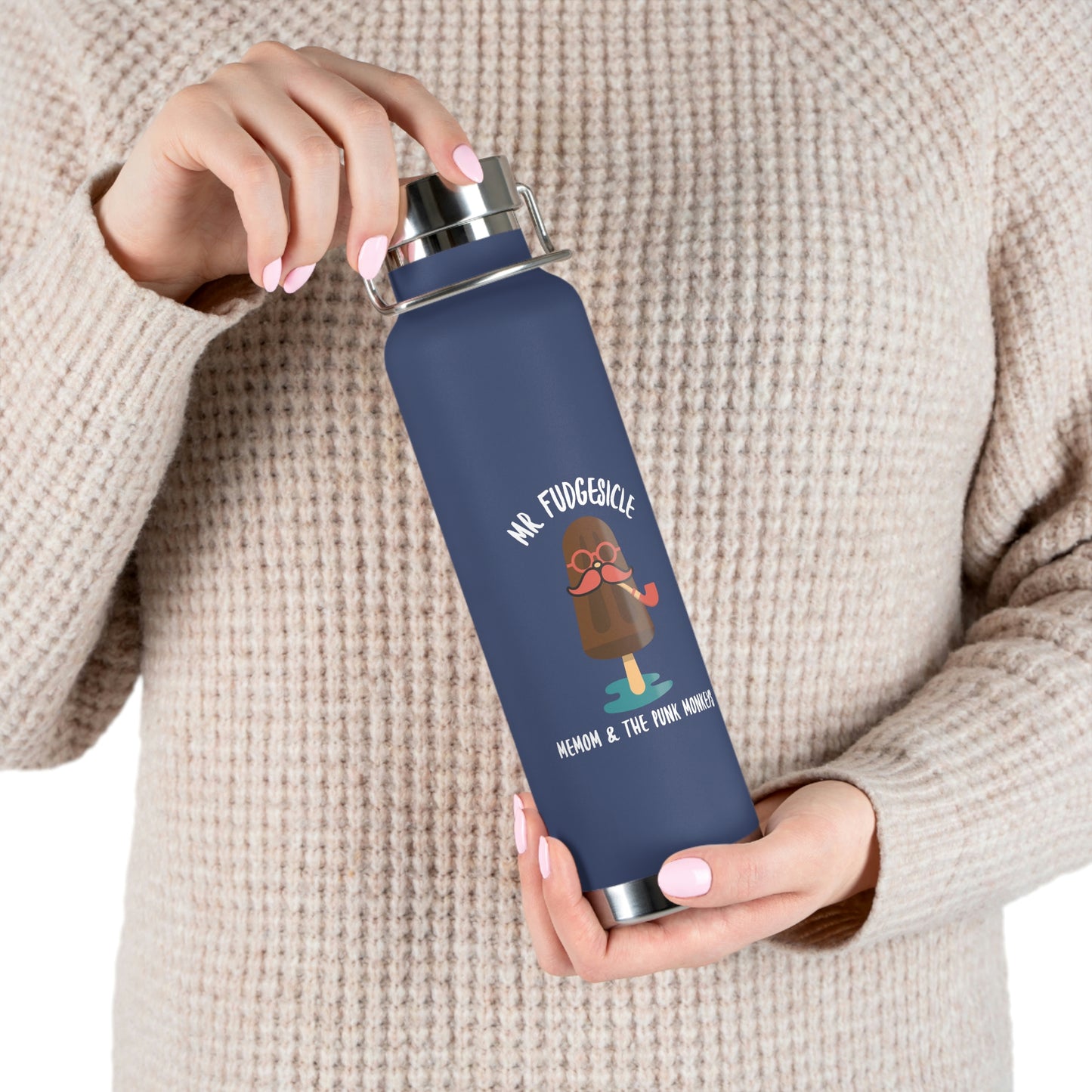 Mr. Fudgesicle Copper Vacuum Insulated Bottle, 22oz